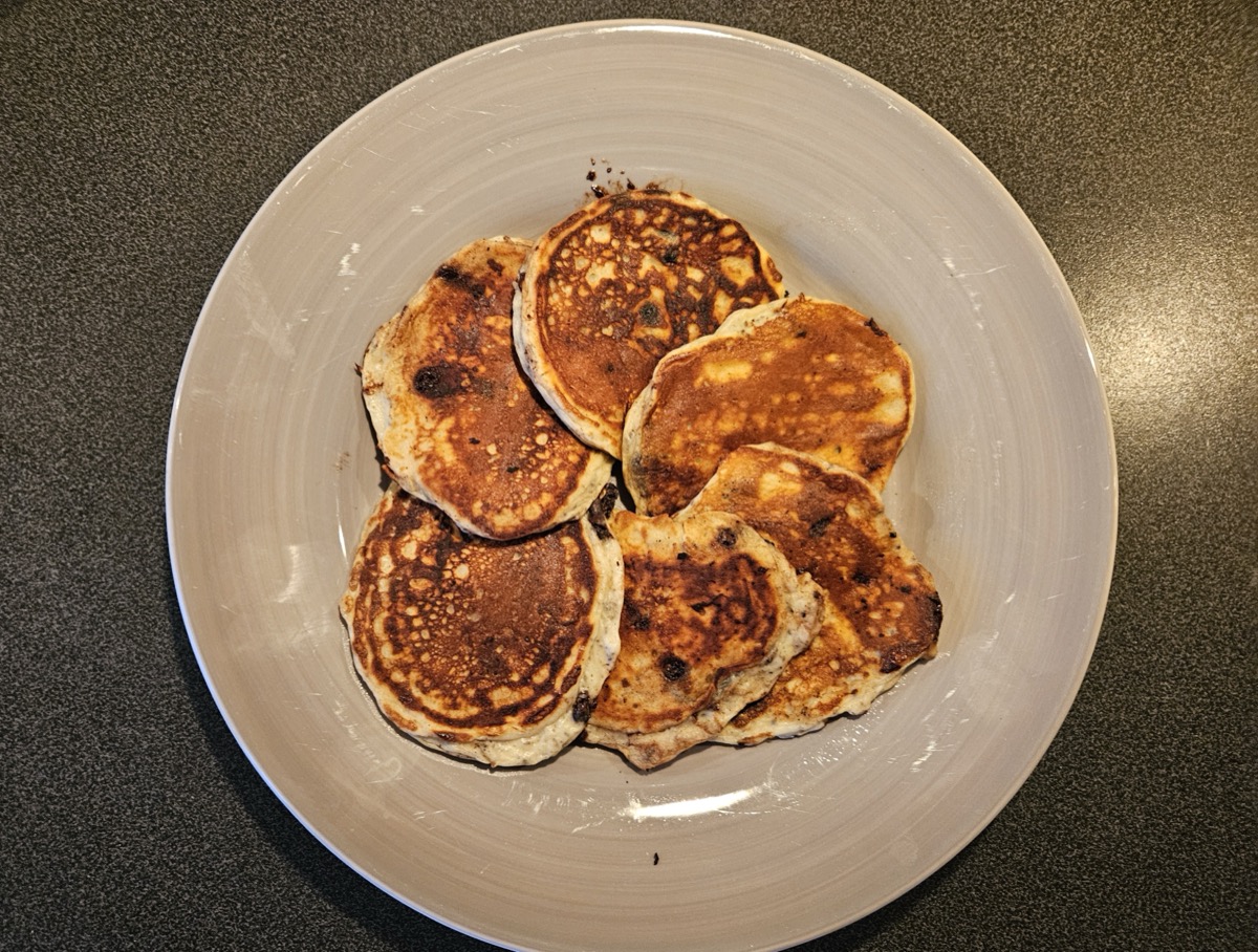(American) Protein and fiber-rich Pancakes
